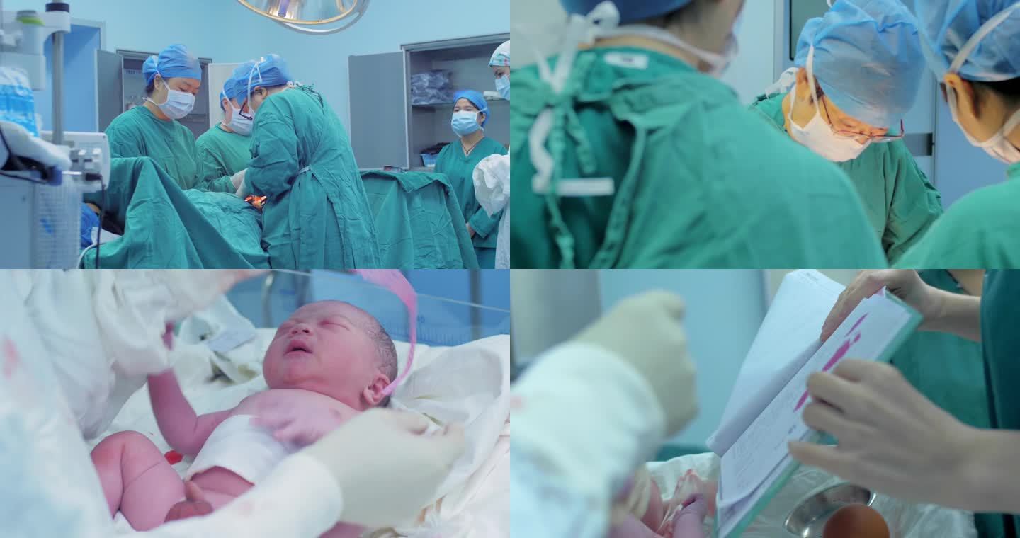 医院妇产科生孩子婴儿