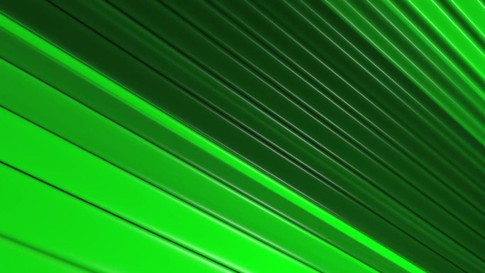 板条的绿色渐变线在移动。