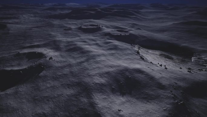 星球 月球 陨石坑