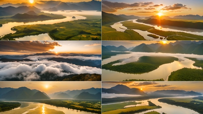 【大合集】山川河流美丽中国大好河山