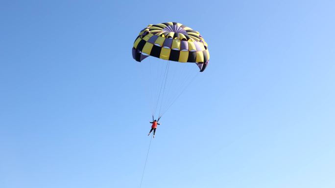 4K 快艇滑翔伞