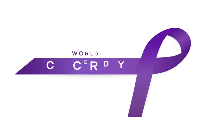 世界癌症日卡片、横幅设计。2月4日。4 k