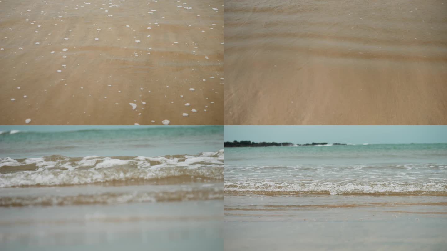 海滩 沙滩 海水 海浪 自然 风景