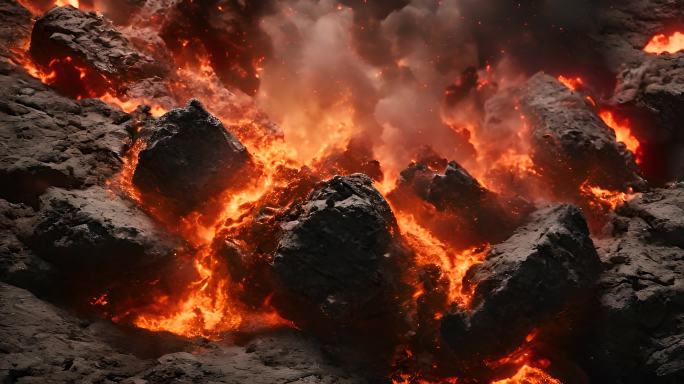 火山爆发世界末日