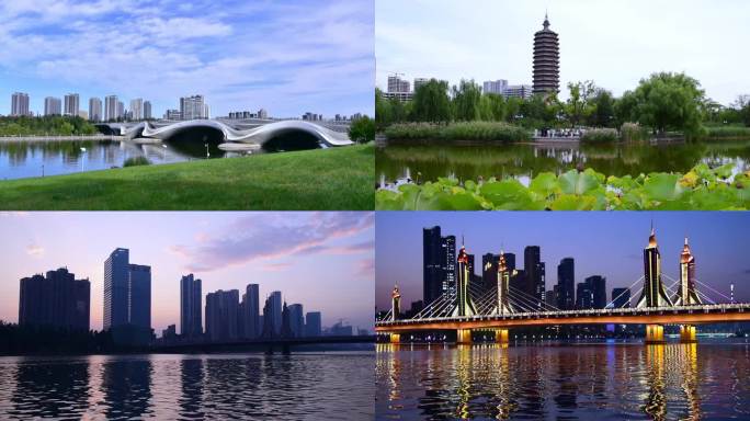 北京通州大运河商务区城市副中心风光合集
