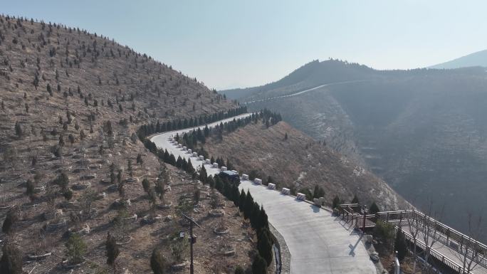 济南黑峪顶防火路自驾游