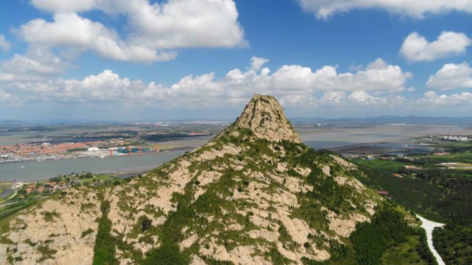 航拍威海乳山 昆嵛山 玛伽山 威海天文台