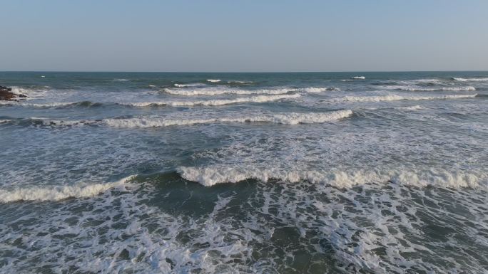 【4k超清】沙滩海浪