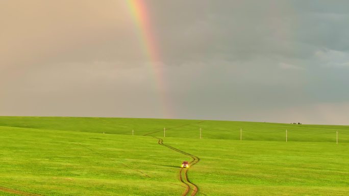 草原上的彩虹（呼伦贝尔）