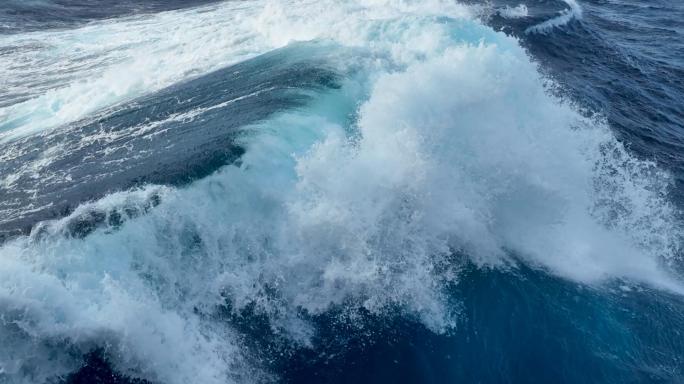 【4K】大海海浪 深海巨浪