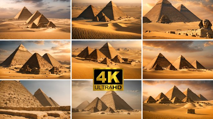 埃及金字塔世界文明世界七大奇迹狮身人面像