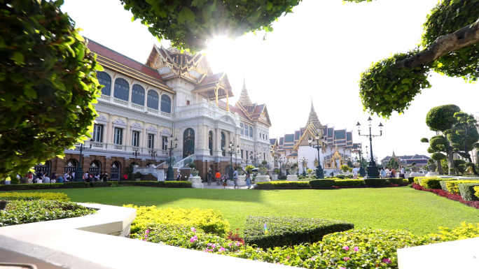泰国曼谷芭提雅街景 大皇宫
