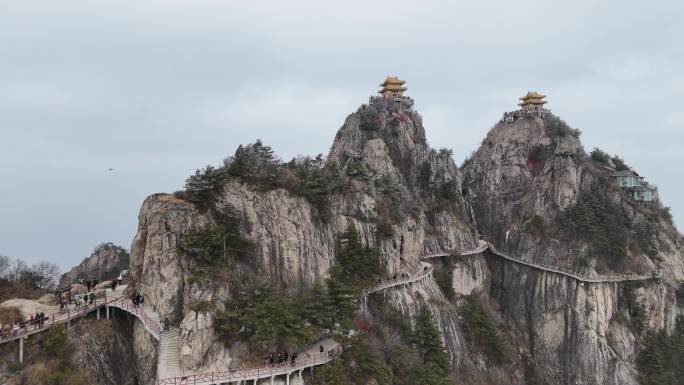 河南老君山自然风景区迷人风光