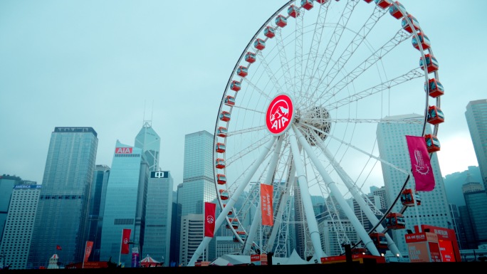 香港街头香港街拍人文街景香港的士出租车