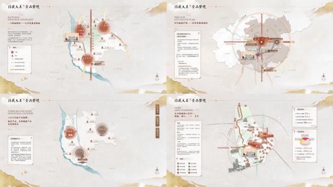 中式风格北京区位地图