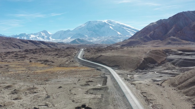 新疆 中巴友谊公路  喀喇昆仑公路 航拍