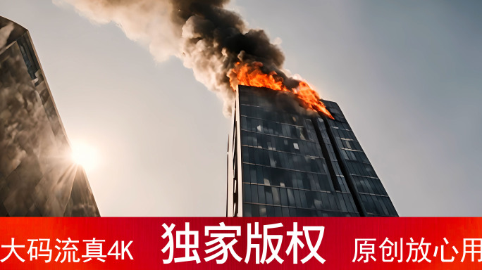 高楼火灾 办公大楼起火