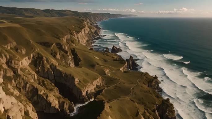 《悬崖边的海洋：自然界的壮美交响》