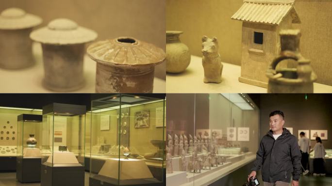 宁夏固原博物馆文物浏览历史观看拍照摄影
