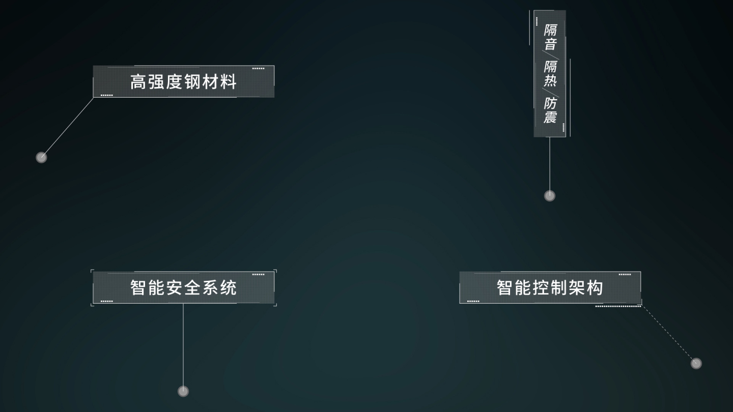 简洁科技字幕条模板