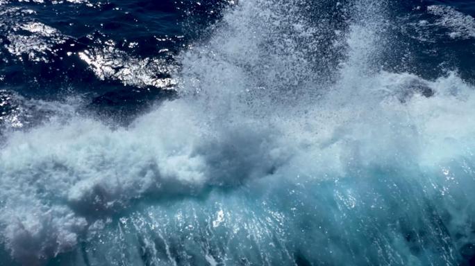 【4K】海浪 浪花飞溅 深海巨浪