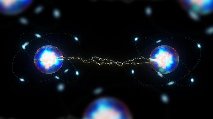 量子纠缠原子