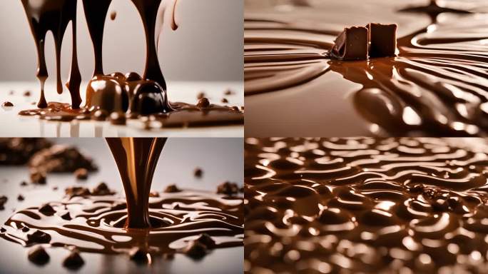 巧克力融化