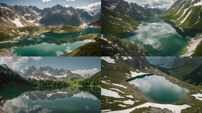 阿尔卑斯的秘境：高山湖泊延时摄影探索