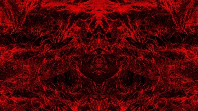 【4K时尚背景】黑红艺术VJ视觉虚幻幻影