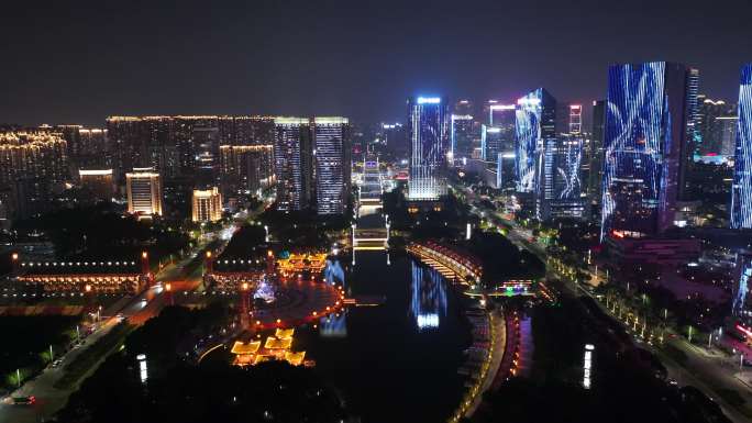 佛山千灯湖夜景