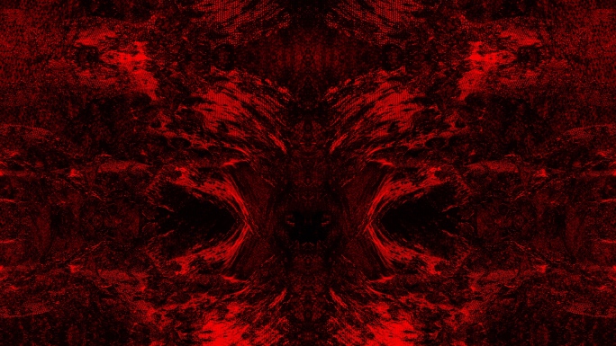 【4K时尚背景】黑红艺术光影视觉虚幻幻影