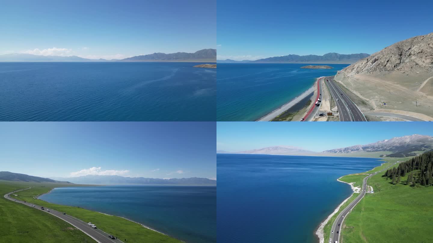 新疆：赛里木湖航拍（合集）