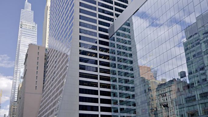 金融大厦。曼哈顿。纽约