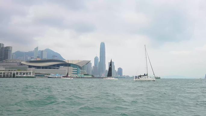香港帆船赛4K