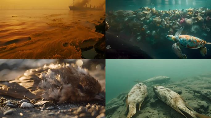 4k海洋核废水环境污染