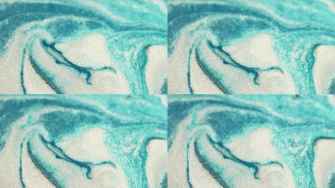 闪光流体模糊颗粒纹理蓝白色