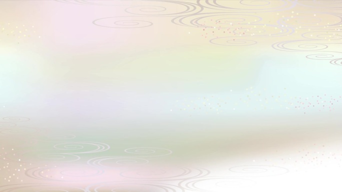 日式背景。一个浅色的背景与流动的水图案和sunako风格的插图