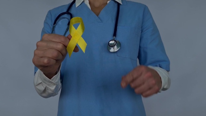 黄色丝带象征肉瘤、骨癌、膀胱健康和肝脏疾病