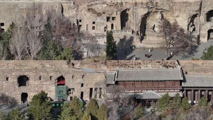 大同宣传片云冈石窟山西文旅片头石窟寺庙