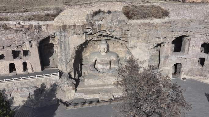 大同宣传片云冈石窟山西文旅片头石窟寺庙