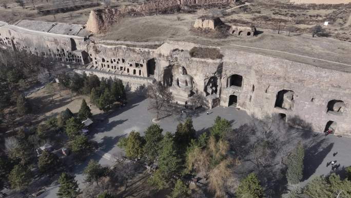 大同宣传片云冈石窟山西文旅片头石窟寺庙