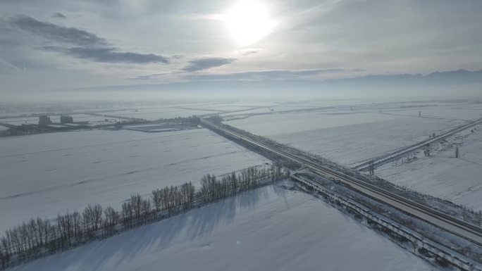 4k-大雪平原