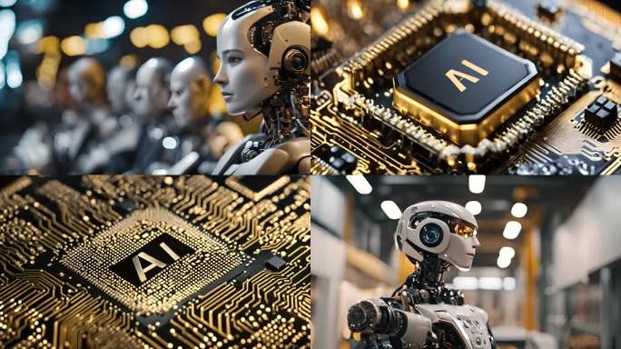 【合集】人工智能AI高科技科幻芯片半导体