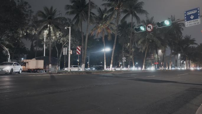 滨海大道夜景