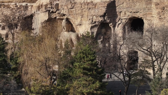 大同宣传片云冈石窟山西文旅片头石窟寺庙