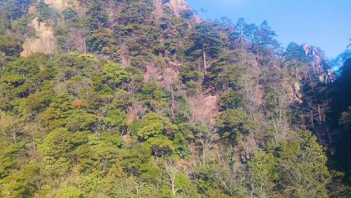 安徽黄山风景区风景视频素材