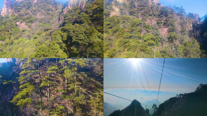 安徽黄山风景区风景视频素材