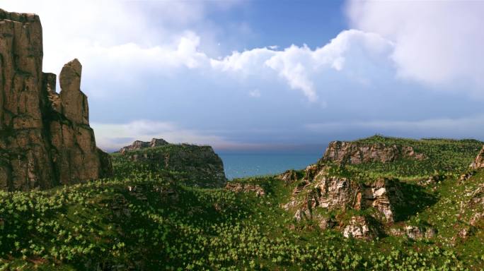 6K宽屏海岛风景