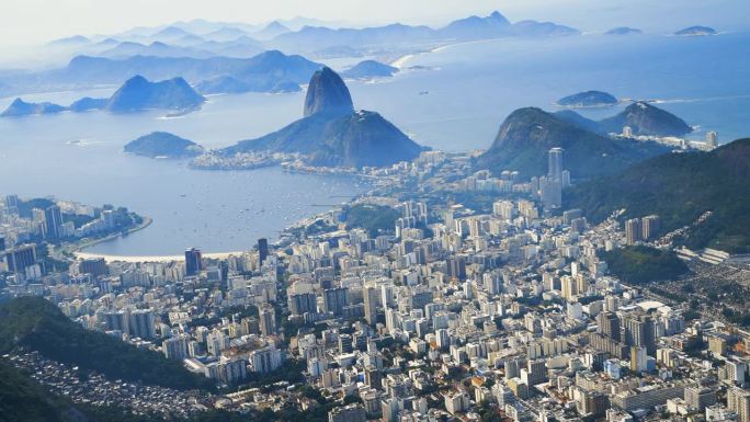 里约热内卢的俯视图