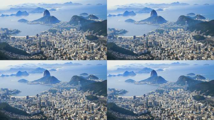 里约热内卢的俯视图
